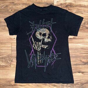 Vintage Bullet For My Valentine Band T-Shirt Small – Skull Graphic Metal Tee